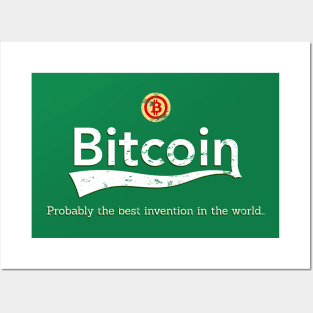 Bitcoin Logo BTC Cryptocurrency Posters and Art